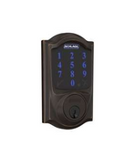 Schlage Zinc Deadbolt Lock w/Alarm-AIVI-X