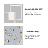Zerouno LED Decorative Modern DIY Ceiling or Wall Lights-AIVI-X